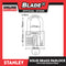 Stanley Solid Brass Long Padlock with Long Shackle 50mm Heavy Duty Security Padlock