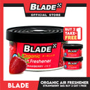 Blade Organic Air Freshener Strawberry 36g (Buy 2 Take 1 Free)