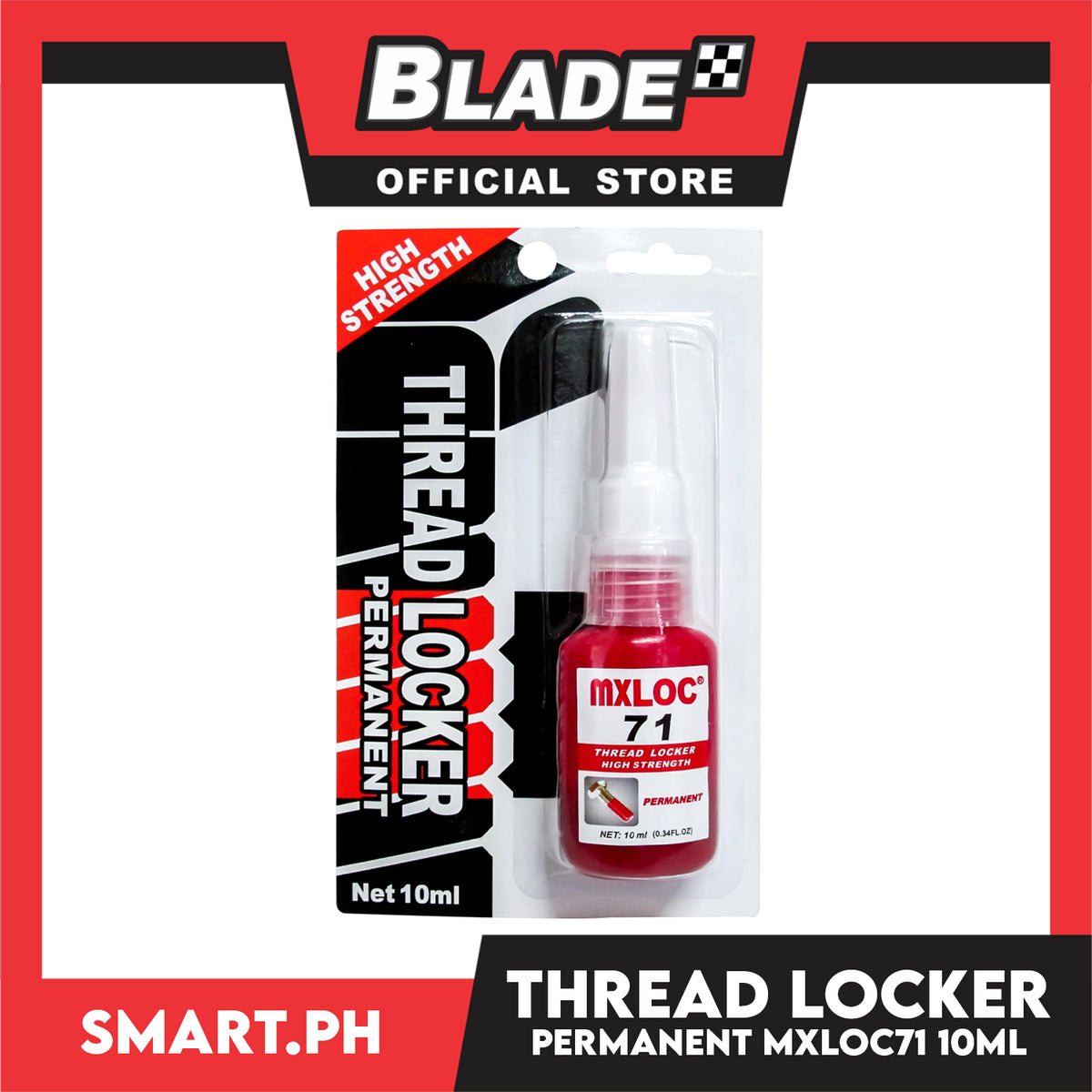 Thread Locker Permanent MXLOC71 10ml