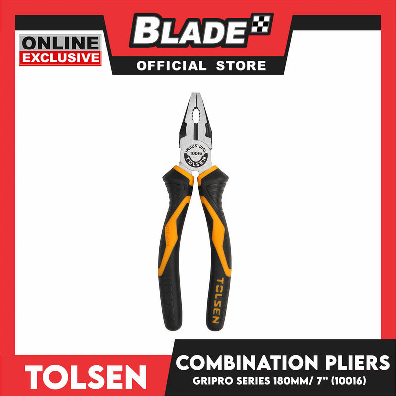 Tolsen Combination Pliers 180mm 7'' (Industrial) 10016