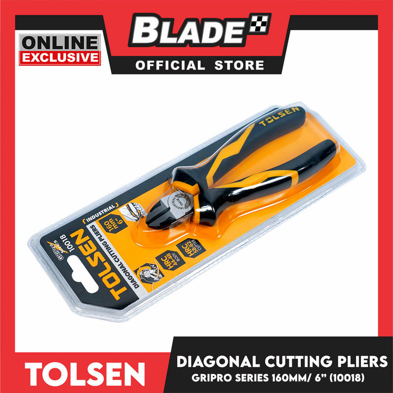 Tolsen Diagonal Cutting Pliers 160mm 6'' (Industrial) 10018