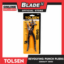 Tolsen Revolving Punch Pliers 220mm 9'' Hole Punch Tool 10101