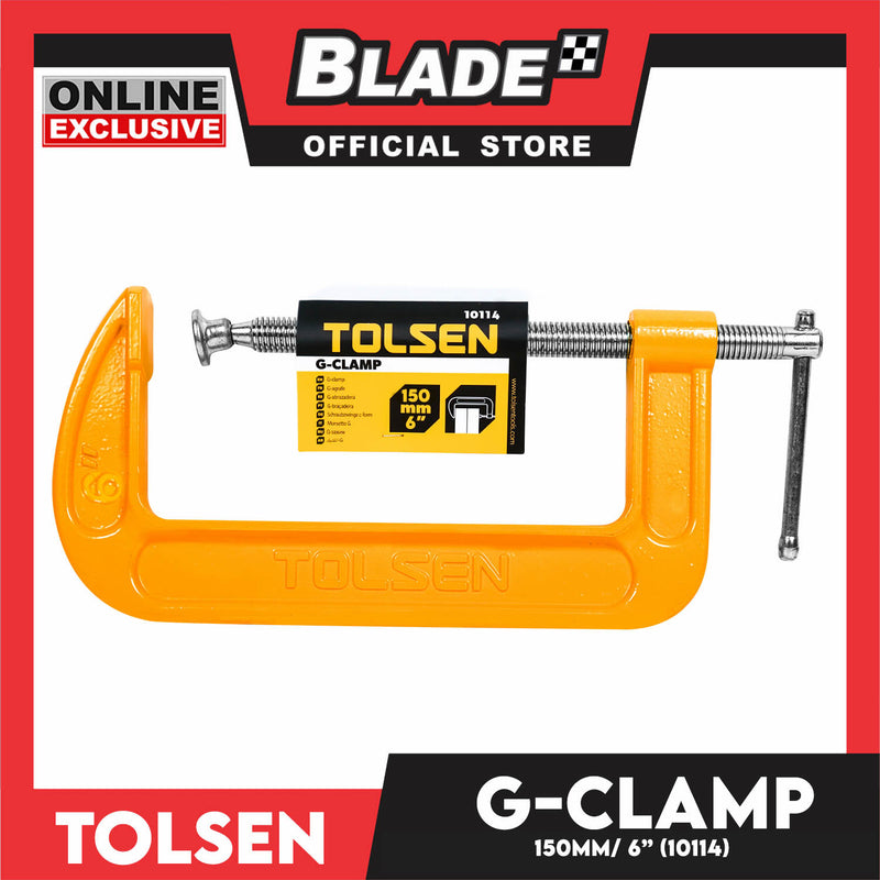 Tolsen G-Clamp 150mm 6'' 10114