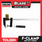 Tolsen F-Clamp with Rubber Grip and Pad Protector 10125