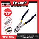 Tolsen 240mm 9.5'' High Leverage Combination Pliers 10304