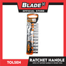 Tolsen 12pcs 1/2 Ratchet Handle with Socket Sets 15152