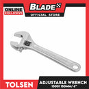 Tolsen 150mm 6'' Adjustable Wrench with Metric Scale Marked 15001