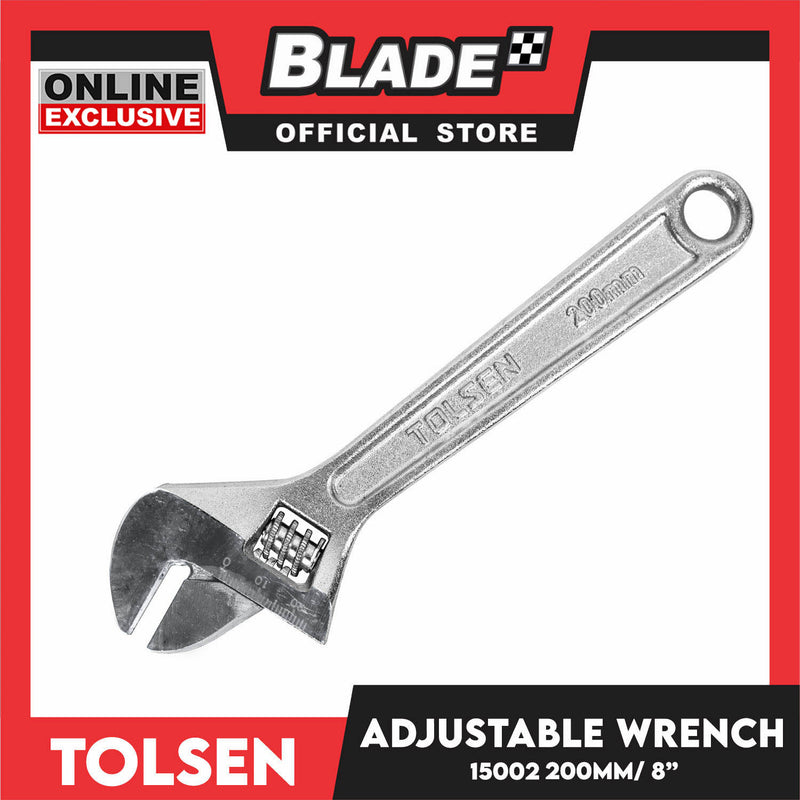 Tolsen 200mm 8 Adjustable Wrench 15002