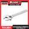 Tolsen Adjustable Wrench with Metric Scale Marked 300mm 12'' 15004