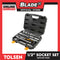 Tolsen 22pcs 1/2 Socket Set With Durable Storage Case 15139
