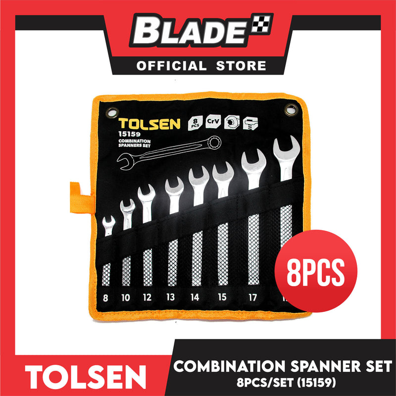 Tolsen 8pcs Combination Spanners Set 15159