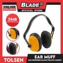 Tolsen 45083 Ear Muff Hearing Protector (Black and Yellow)