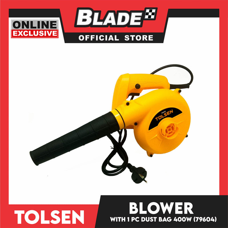 Tolsen 2in1 Blower 400W with 1pcs Dust Bag 220-240V 79604