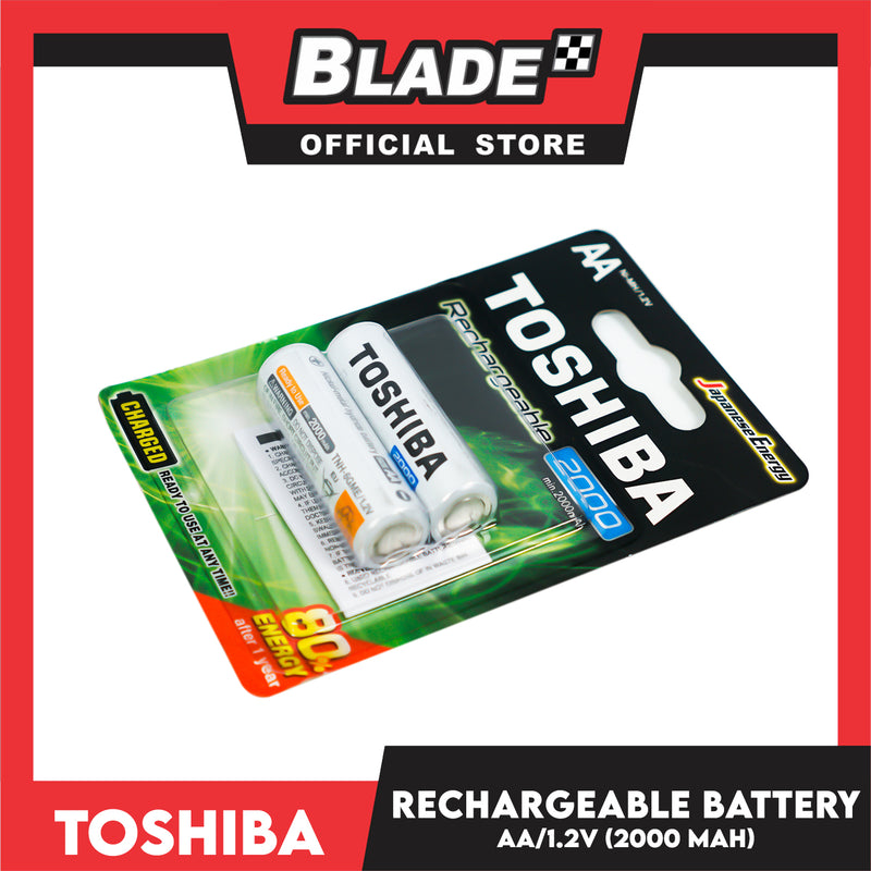 2pcs. Toshiba Battery AA 2000 mAh TNH-6GME BP-2C
