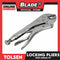 Tolsen Round Vise Grip Locking Pliers 250mm 10'' 10051