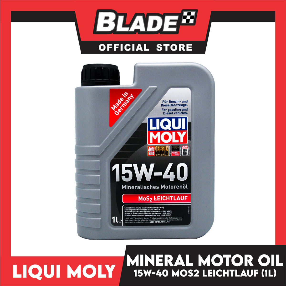 LiquiMoly 2570 MoS2 Leichtlauf 15W-40 1L