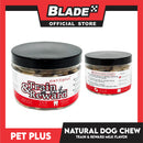 Pet Plus Train and Reward Dental Star Stick In a Jar (Natural Dog Chew Milk Flavor) 360 Brushing Action Designed for Dogs Reward Treats