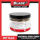 Pet Plus Train and Reward Dental Star Stick In a Jar (Natural Dog Chew Milk Flavor) 360 Brushing Action Designed for Dogs Reward Treats