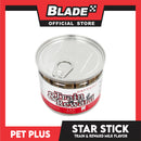 Pet Plus Train and Reward Dental Star Stick In a Jar (Milk Flavor) 360 Brushing Action Designed for Dogs Reward Treats
