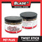Pet Plus Train and Reward Dental Star Stick In a Jar (Twist Bone Milk Flavor) 360 Brushing Action Designed for Dogs Reward Treats