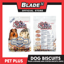 Pet Plus Train and Reward 350g (Mix Mini Stuffed Biscuits) Healthy and Nutritious Biscuits For Dogs
