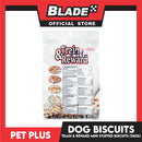 Pet Plus Train and Reward 350g (Mix Mini Stuffed Biscuits) Healthy and Nutritious Biscuits For Dogs