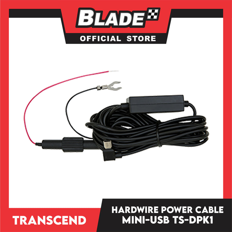 Transcend TS-DPK1 Mini-USB Hardwire Power Cable (Black)