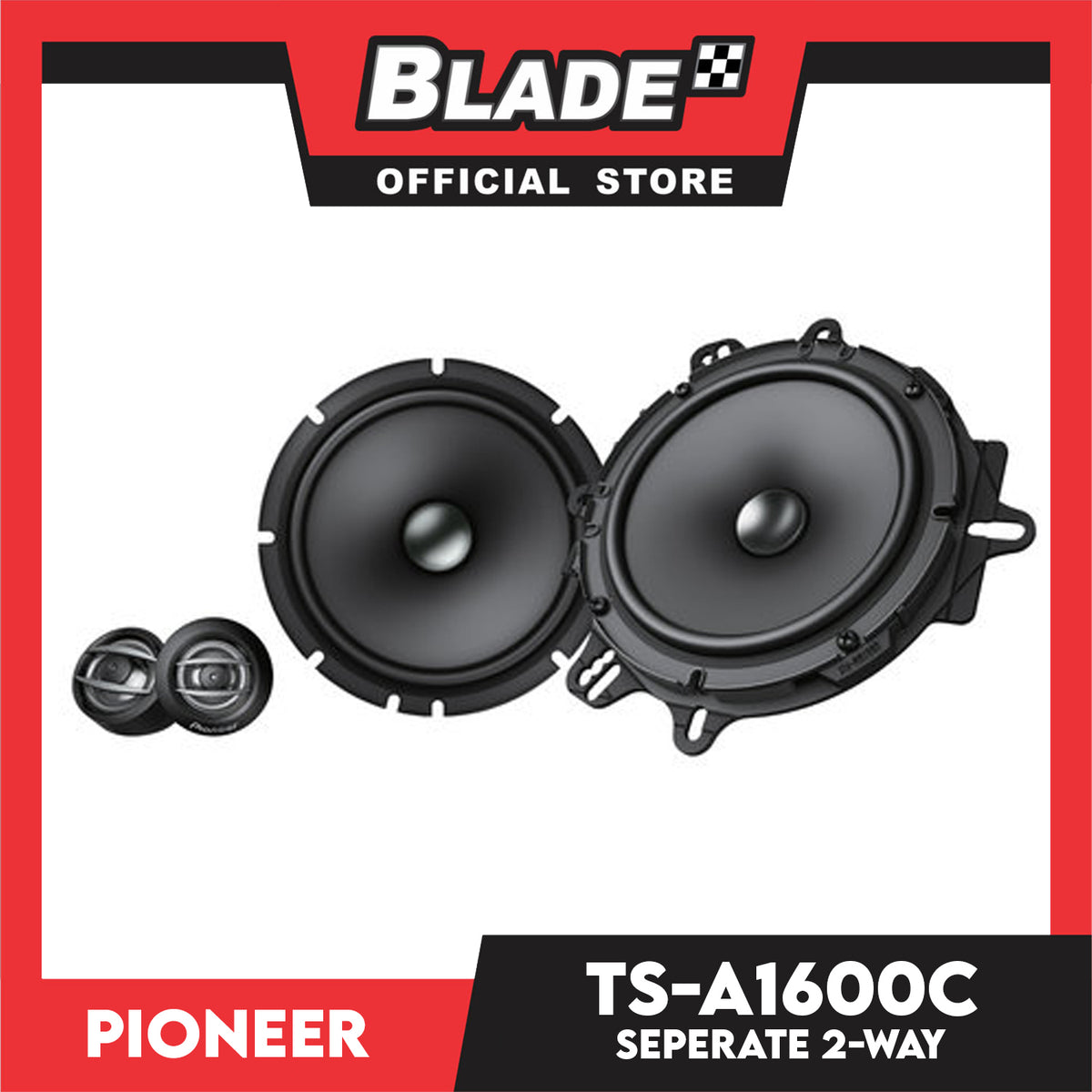 Pioneer TS-A1600 6.5" 2-Way Speaker Component System