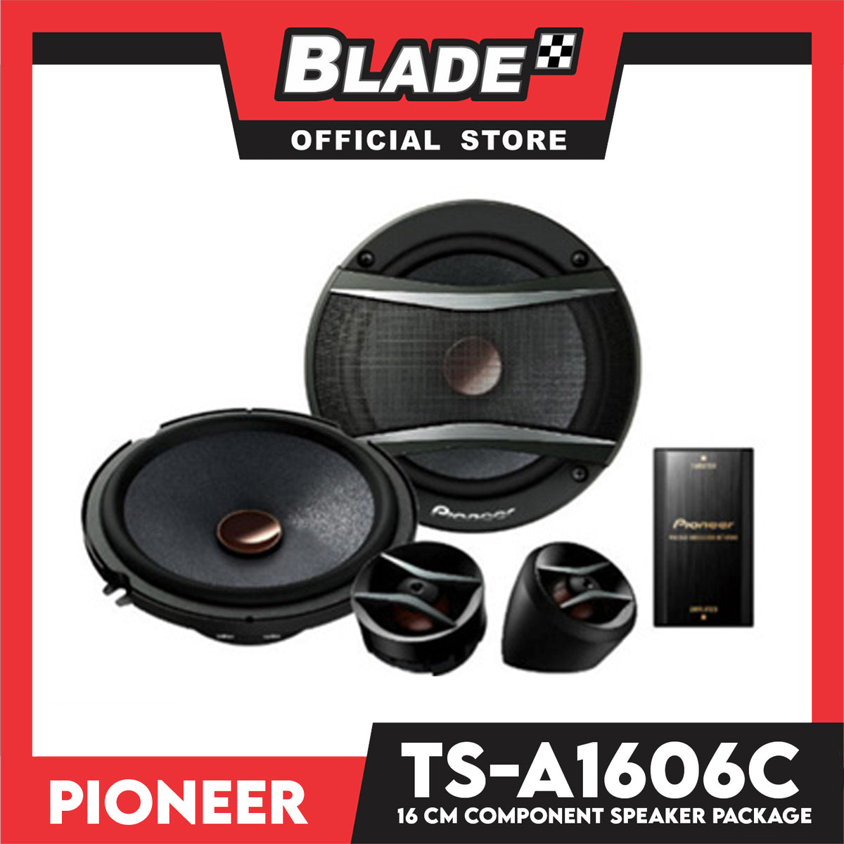 Pioneer TS-A1606C 350W 16cm Component Speaker Package