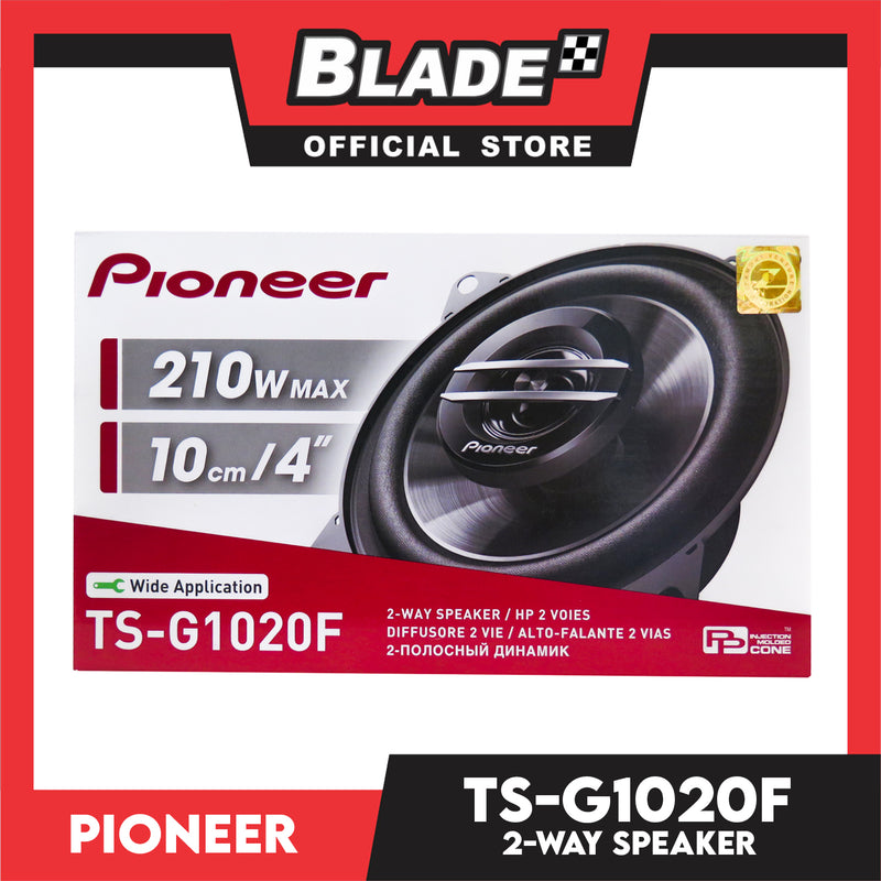 Pioneer TS-G1020F 10cm Dual Cone Speaker (Pair)
