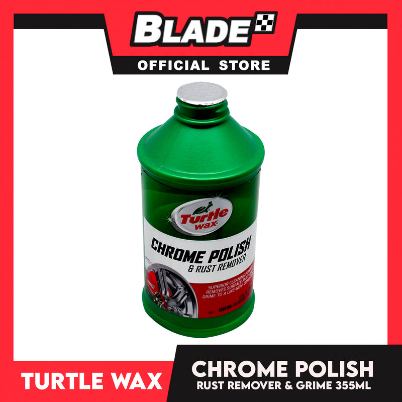Turtle Wax Chrome Polish & Rust Remover 355mL