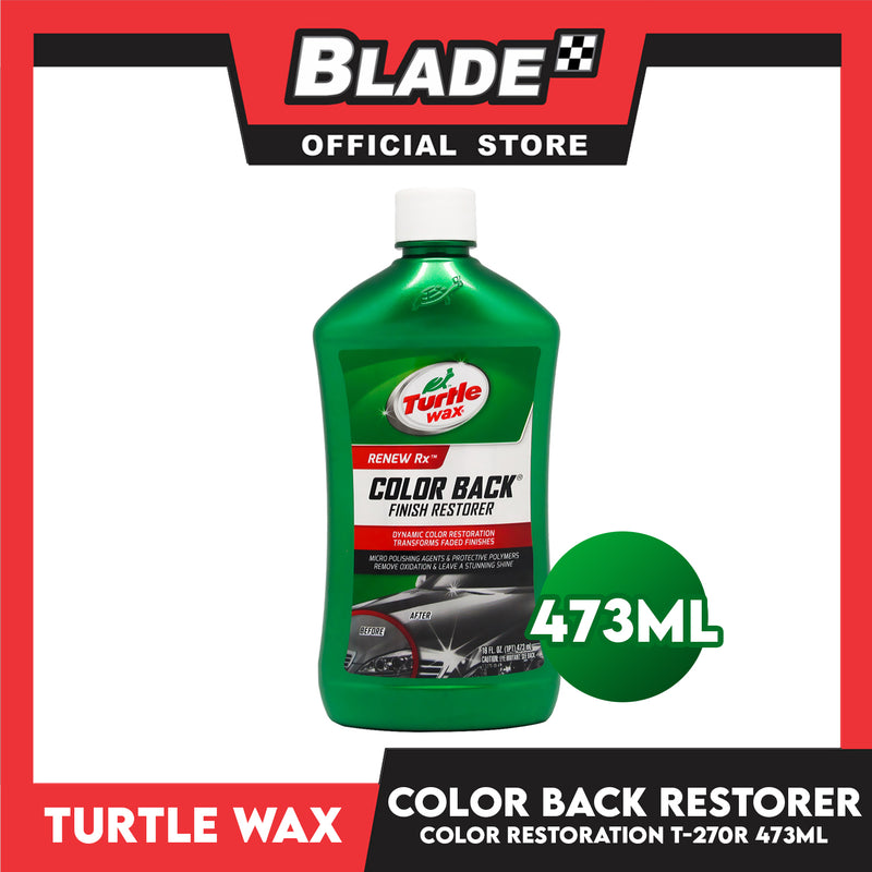 Turtle Wax Renew Color Back Finish Restorer T-270 473ml