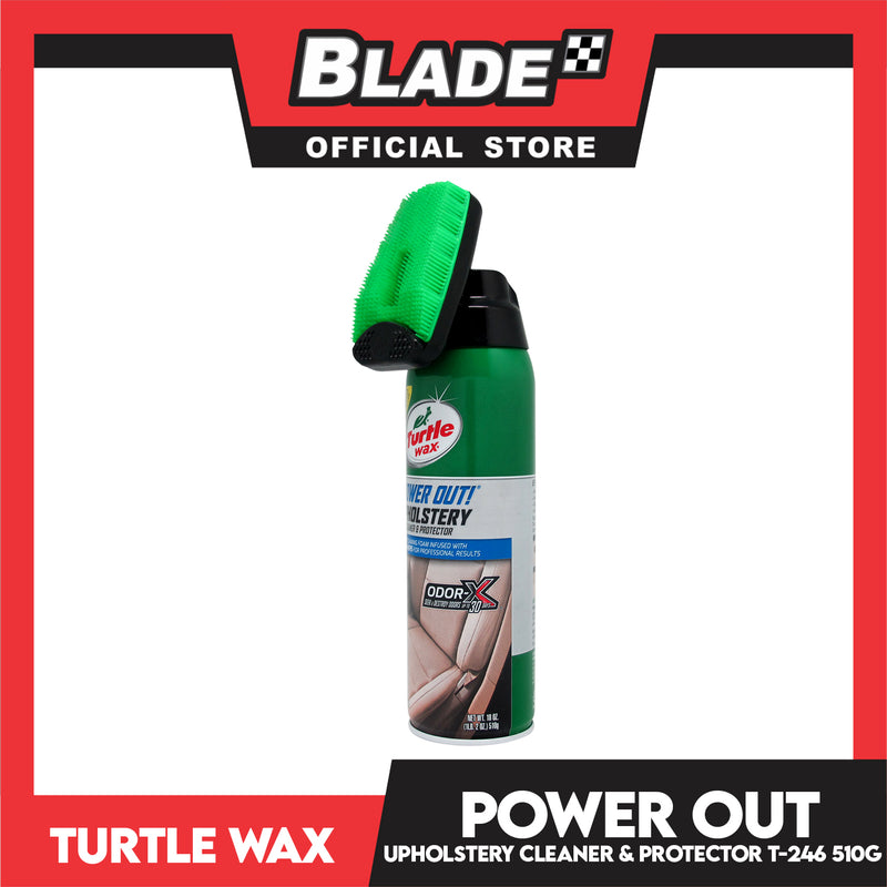 Turtle Wax Power Out Upholstery Cleaner & Protector T-246 510g