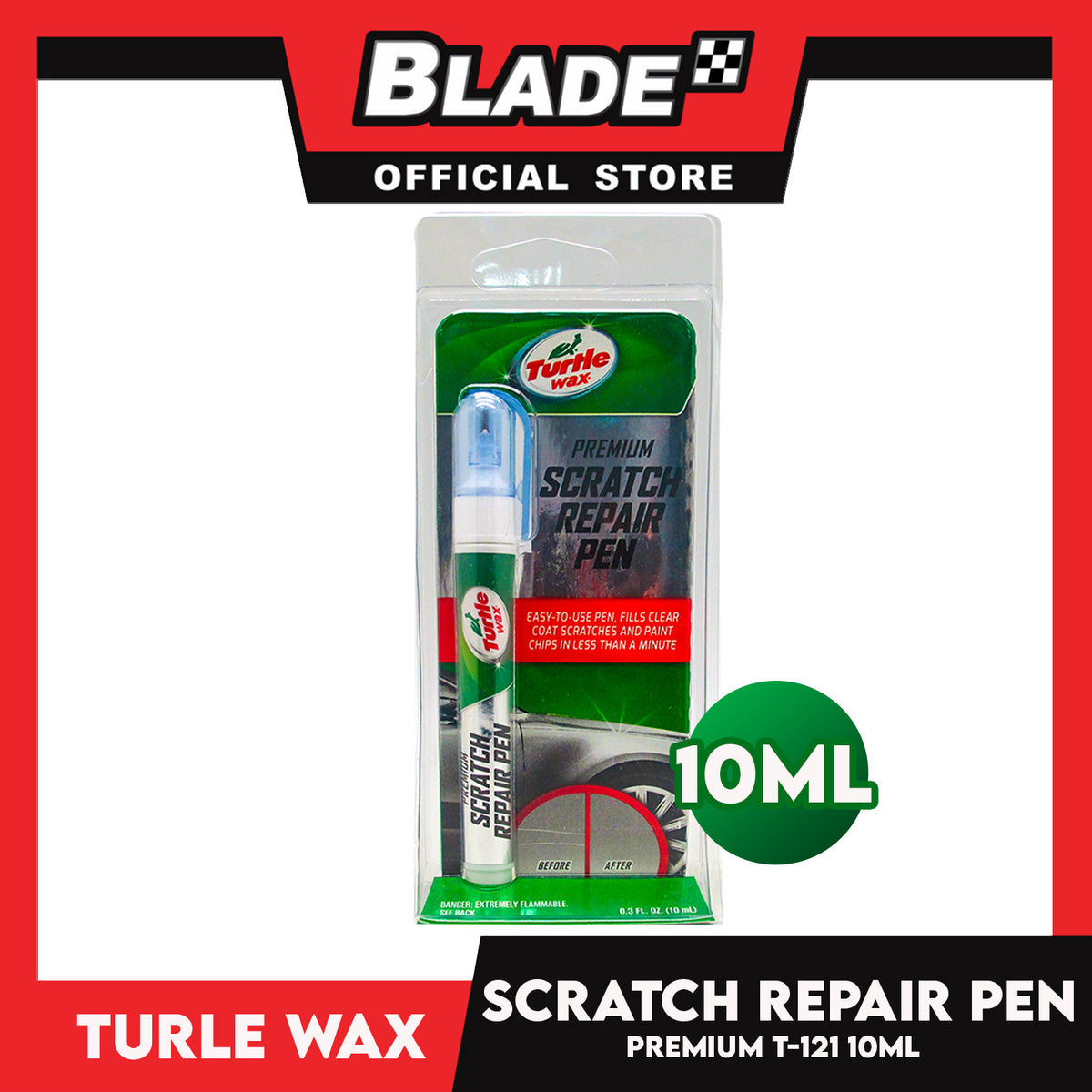 Turtle Wax Premium Scratch Repair Pen T-121 10ml