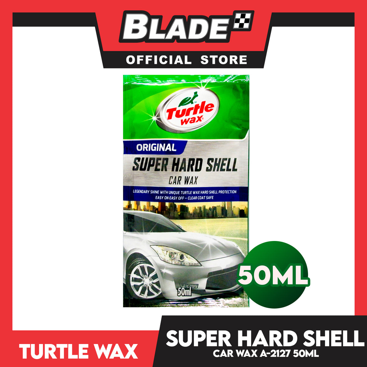 Turtle Wax Super Hard Shell Car Wax 50mL