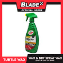 Turtle Wax, Wax And Dry Spray Car Wax 769ml Quick And Easy