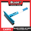 Carfu Two-Way-Squeg-N-Pray Plastic Handle Glass Wiper
