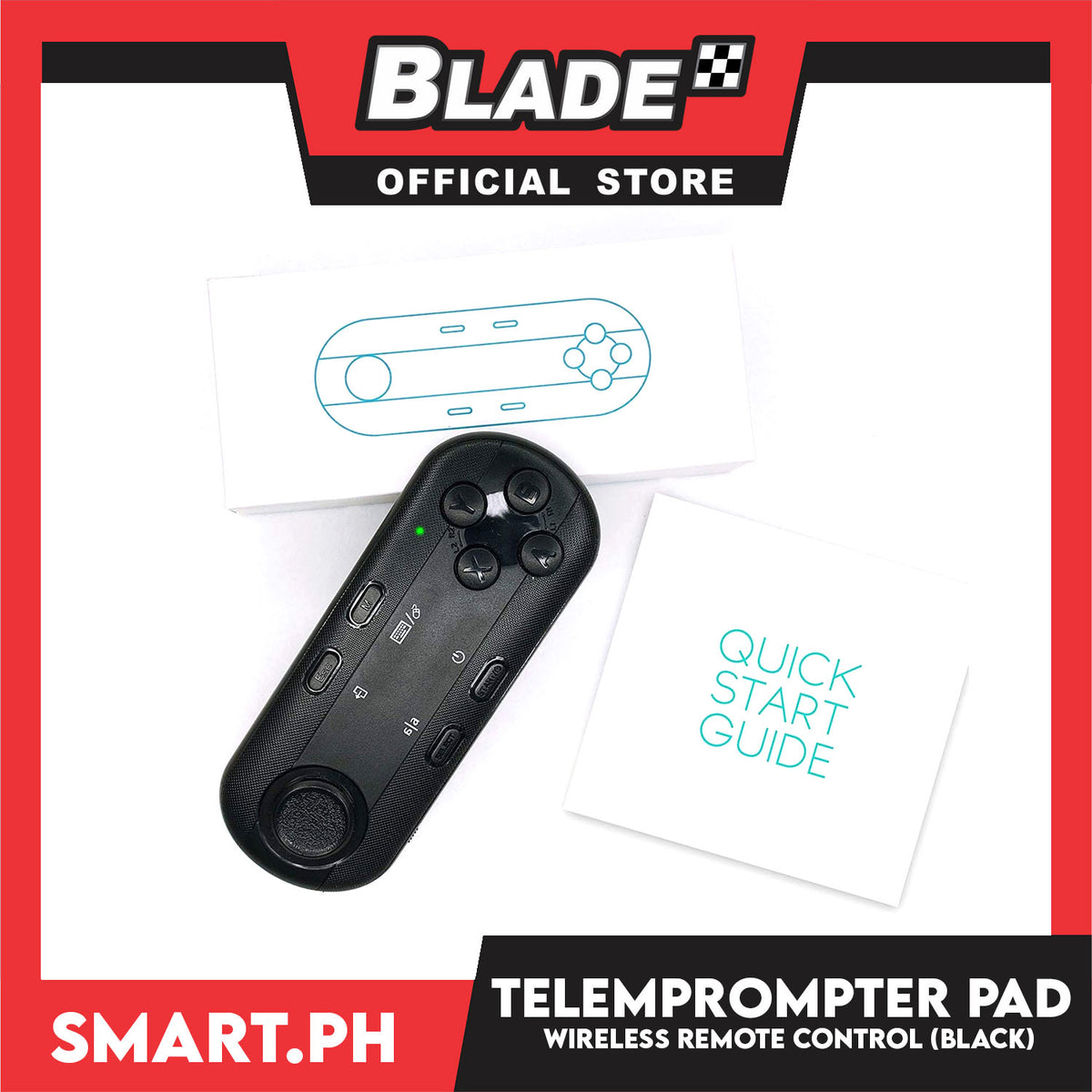 Teleprompter Wireless Remote for Teleprompter Includes Mobile Devices App Bluetooth Remote