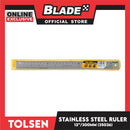 Tolsen 300mm x 12'' Stainless Steel Ruler 35026