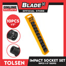 Tolsen 10pcs 1/2' ' Impact Socket Set Indusrial 18295