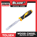 Tolsen 25061 Wood Chisel Industrial 12mm 15/32' ' Comfortabler Gripro 60CrV GriPro Series