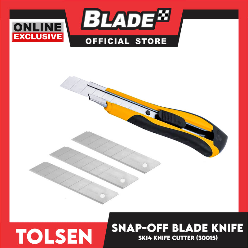 Tolsen 18x100mm Snap-Off Blade Knife SK14 Knife Cutter 30015