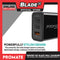 Promate Universal Wall Charger 30W TriPort-QC (Black) Quick Charge 3.0