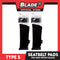 Type S Pro-Grid Wetsuit Seat Belt Pads SB56406 (Black)