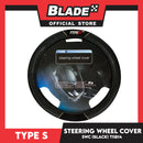 Type S T11814 Steering Wheel Cover (Black)