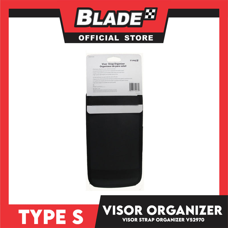 Type S Visor Strap Organizer V52970 (Black)