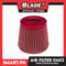 Uknow Air Filter Induction Kit Sportfilter 0403 Car Cone Red- Universal Car Air Filter