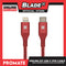X Promate 120cm USB-C OTG Cable with Lightning Connector UniLink-LTC (Red) Data and Charge, Fast Charging