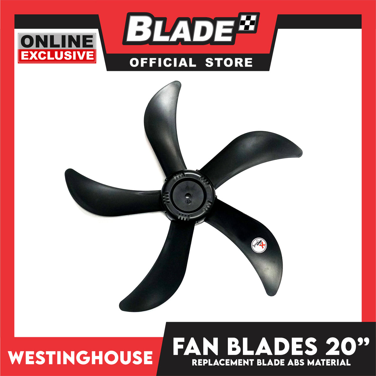 Westinghouse Replacement Fan Blades for 20'' Floor Fan 72716 and Stand Fan 20 Stand Fan