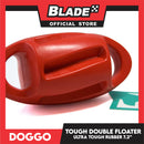 Doggo Tough Double Floater Design (Red) Dog Toy Pet Toy for Adult
